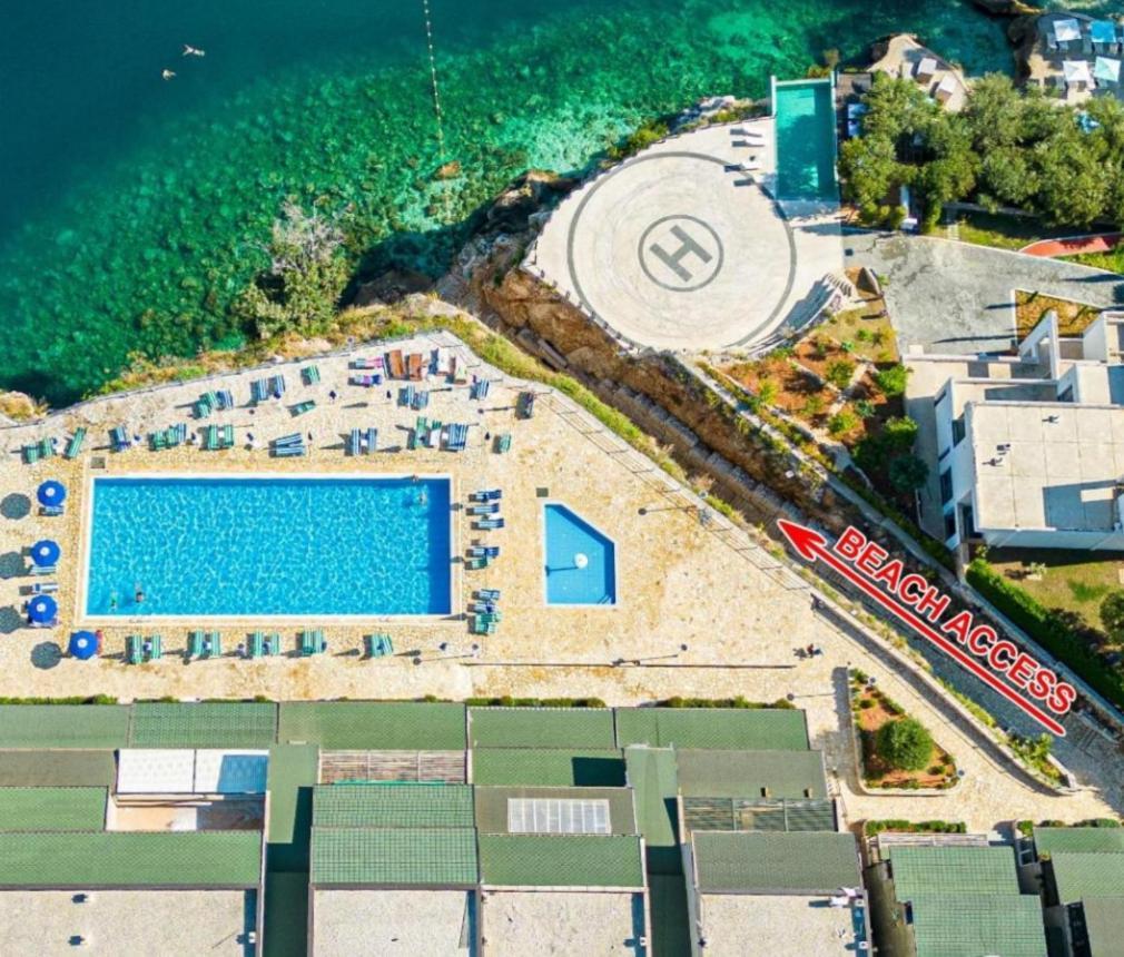 Artemis Beach House Vlorë Esterno foto